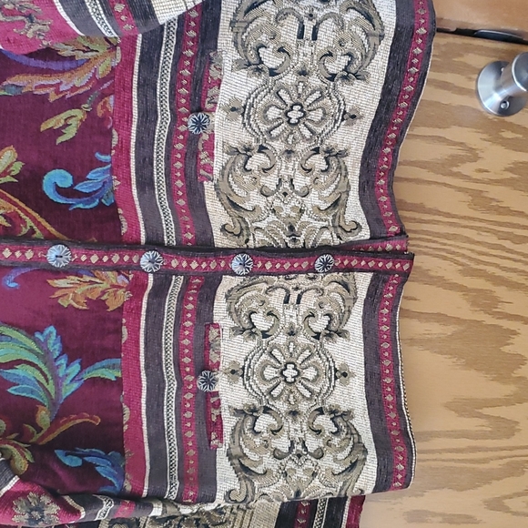 90s Sag Harbor Tapestry Blazer/Jacket - Picture 3 of 5